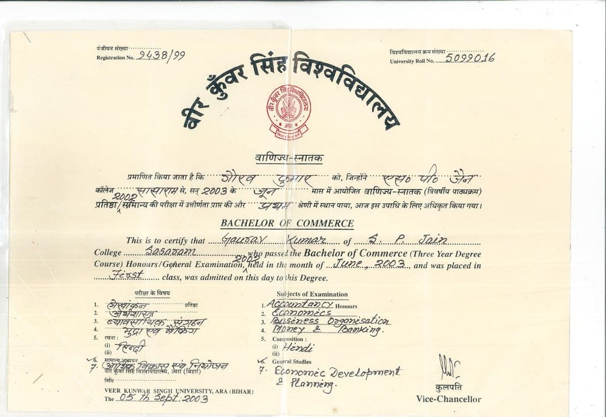 Graduation Degree